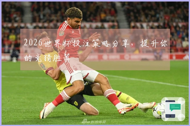 2026世界杯投注策略分享，提升你的竞猜胜算